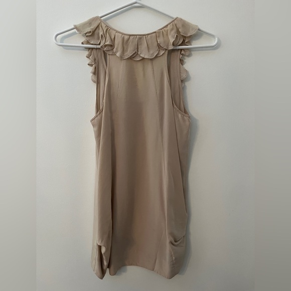 Wilfred Beige Ruffled Blouse - Picture 4 of 4